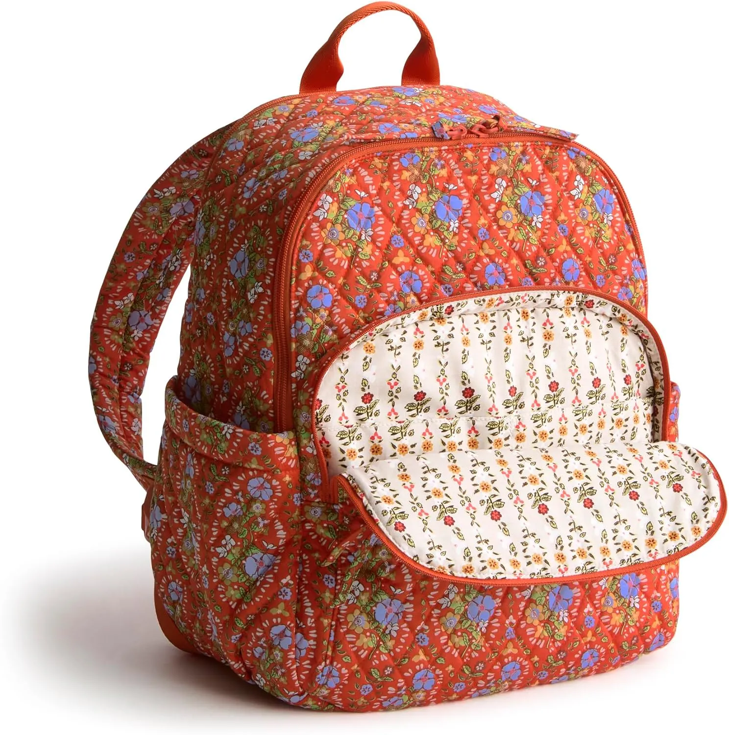 Vera Bradley Premium Cotton Bancroft Backpack, Garden Paisley