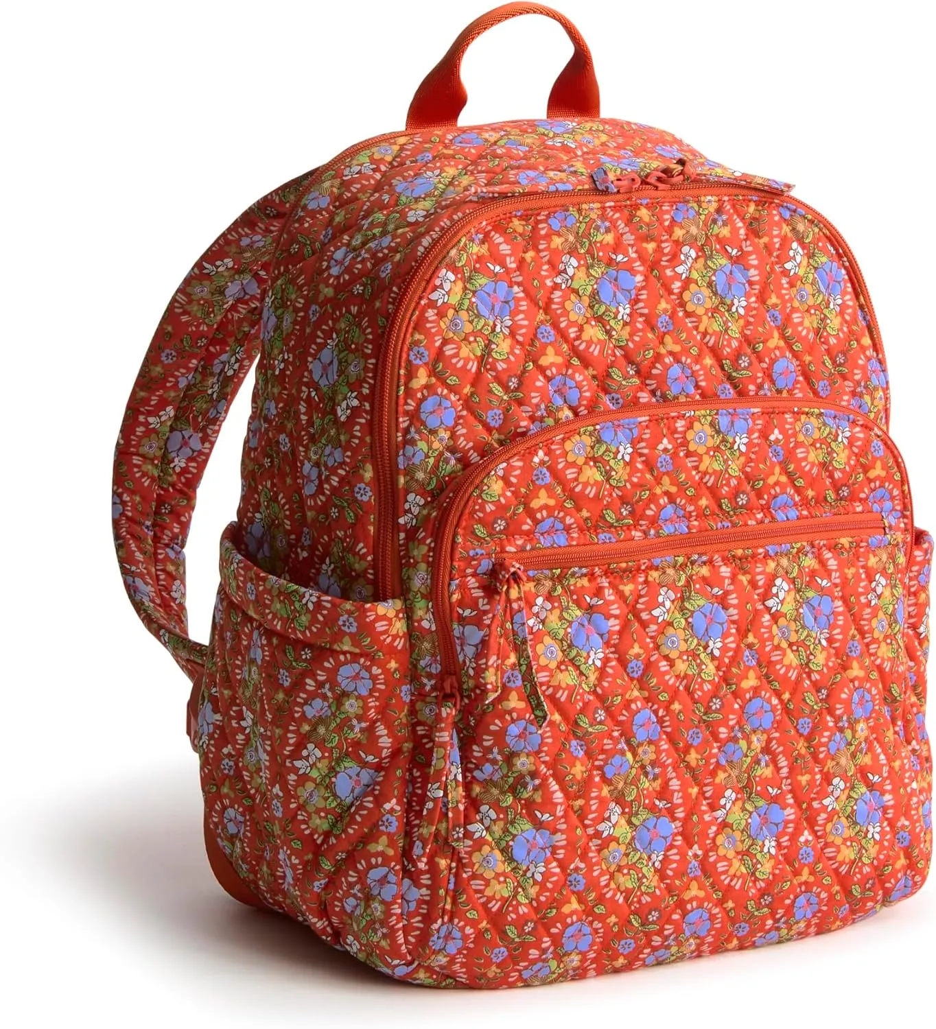 Vera Bradley Premium Cotton Bancroft Backpack, Garden Paisley