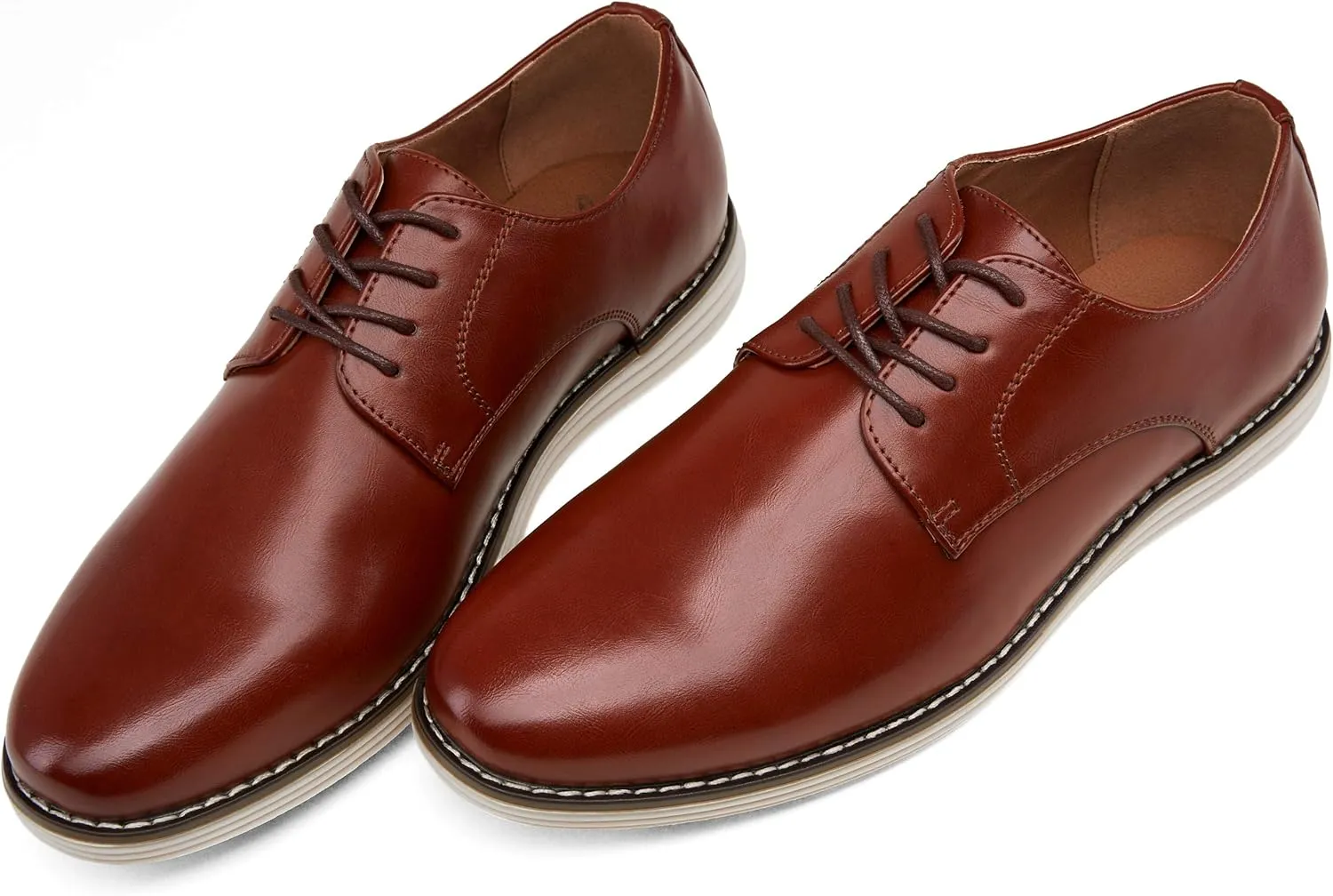 Vostey Men's Casual Dress Shoes Oxford Shoes Business Dress Dress Shoes for Men
