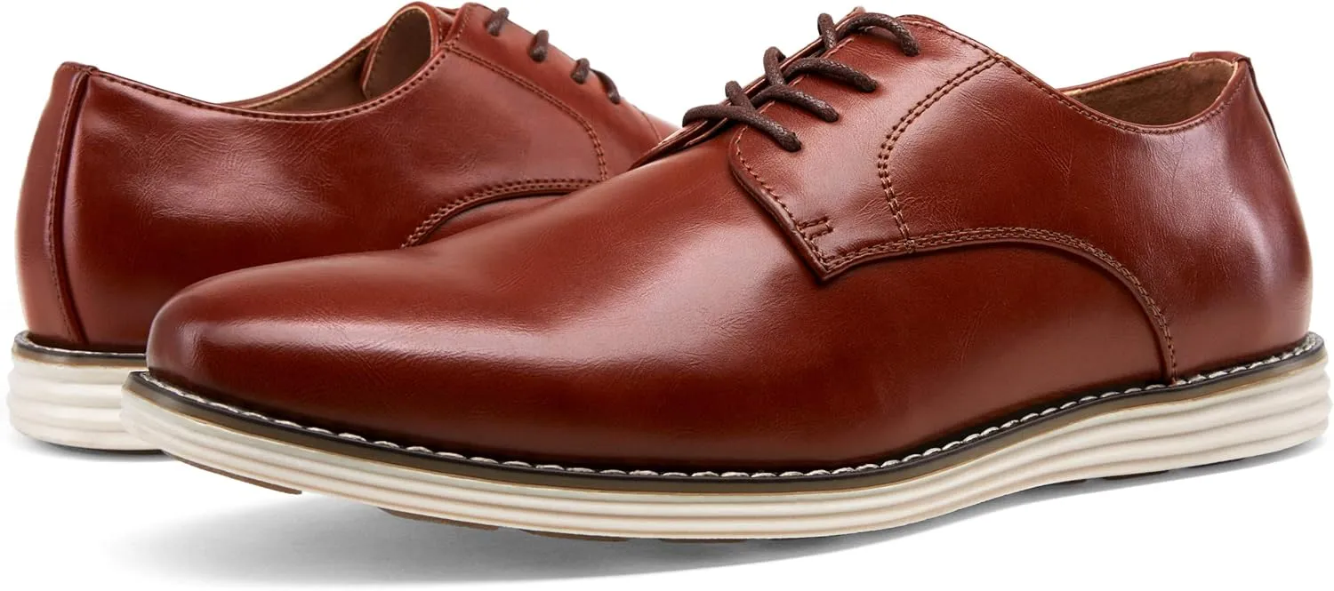 Vostey Men's Casual Dress Shoes Oxford Shoes Business Dress Dress Shoes for Men