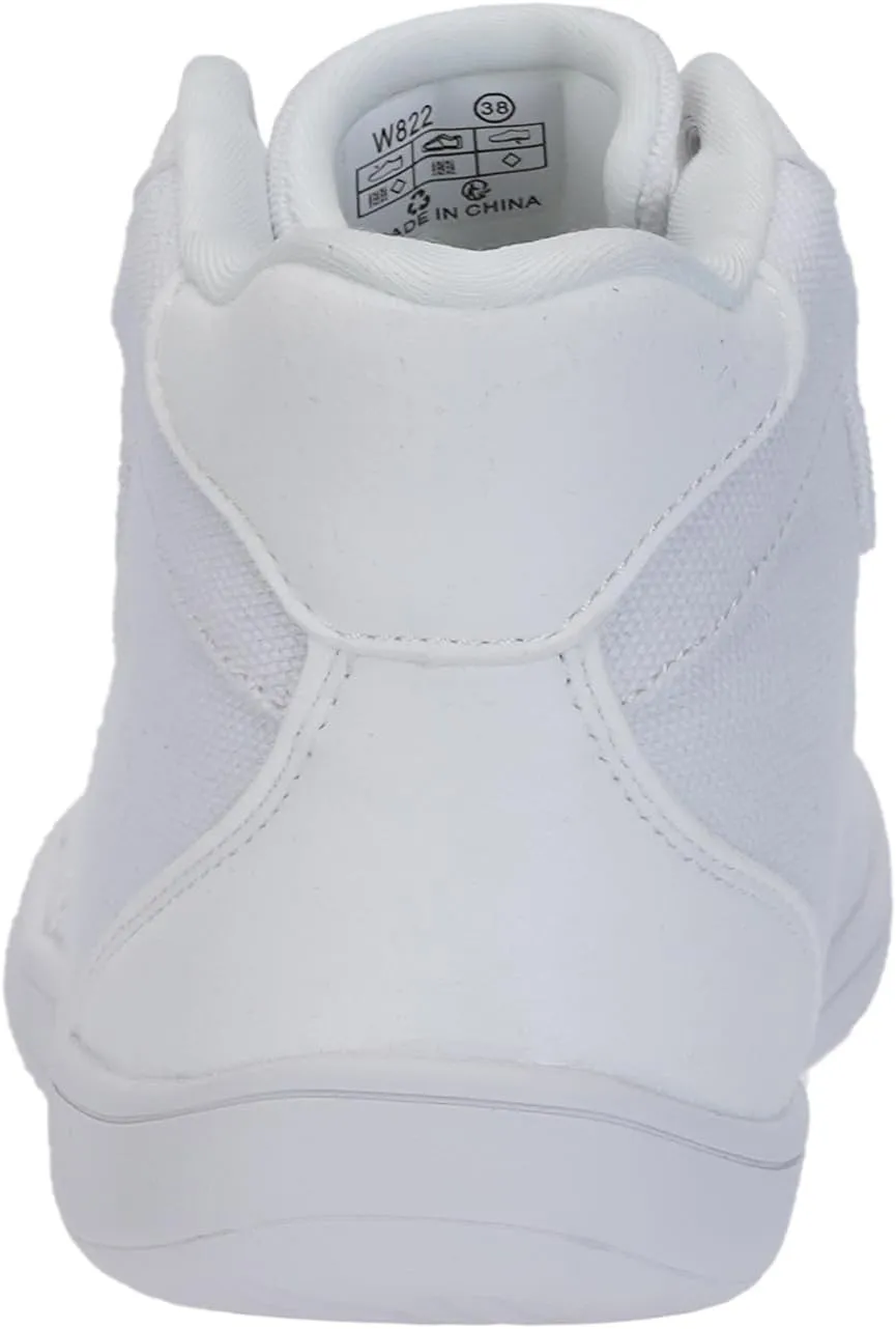 WHITIN Women's High-Top Canvas Minimalist Barefoot Shoes   Wide Toe Box   Zero Drop