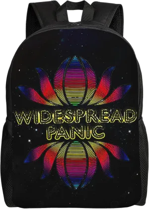 Widespread Music Panic Lightweight Casual Travel Business Work Bag Daypack Daily use Backpack for Men and Women