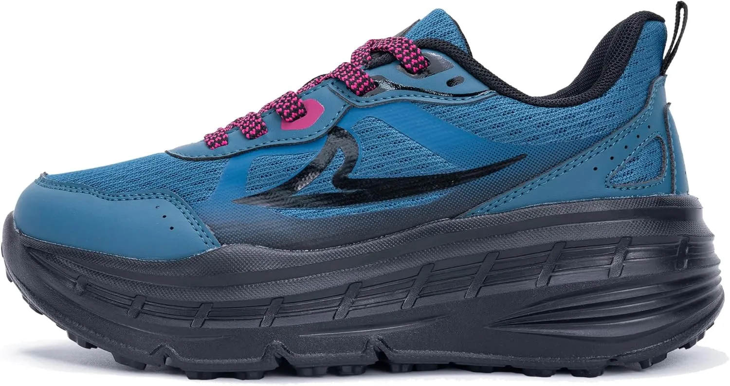 Women's Fashion Platform Chunky Sneakers Comfortable Lightweight Workout Sport Walking Shoes