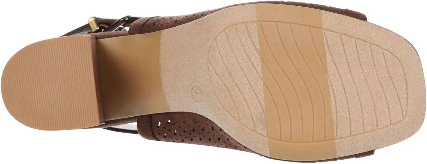 XAPPEAL Zella - Women's Peep Toe Cut Out Block Heeled Sandal Booties