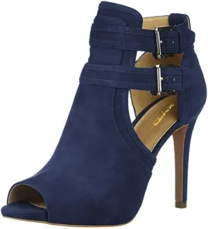 XYD Women Peep Toe Sandal Ankle Booties Dual Buckled Straps Stiletto Heels Stylish Cutout Event Party Pumps Shoes
