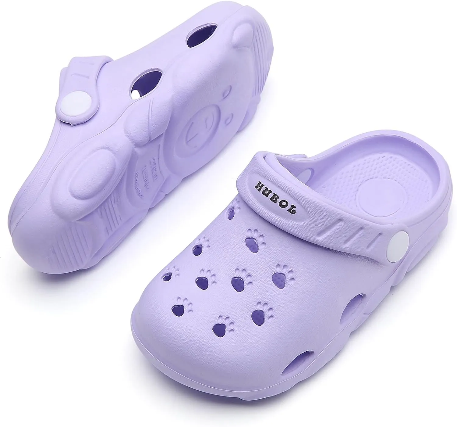 YUKTOPA Children's Garden Clogs Shoes Toddler Little Kid Sandals Slippers Breathable Beach Shower Shoes