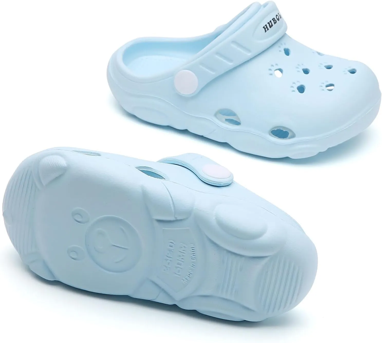 YUKTOPA Children's Garden Clogs Shoes Toddler Little Kid Sandals Slippers Breathable Beach Shower Shoes