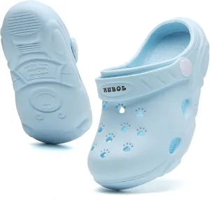 YUKTOPA Children's Garden Clogs Shoes Toddler Little Kid Sandals Slippers Breathable Beach Shower Shoes