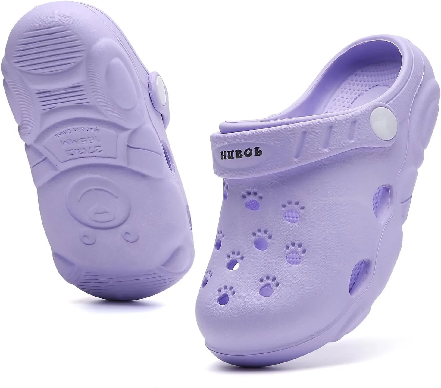 YUKTOPA Children's Garden Clogs Shoes Toddler Little Kid Sandals Slippers Breathable Beach Shower Shoes